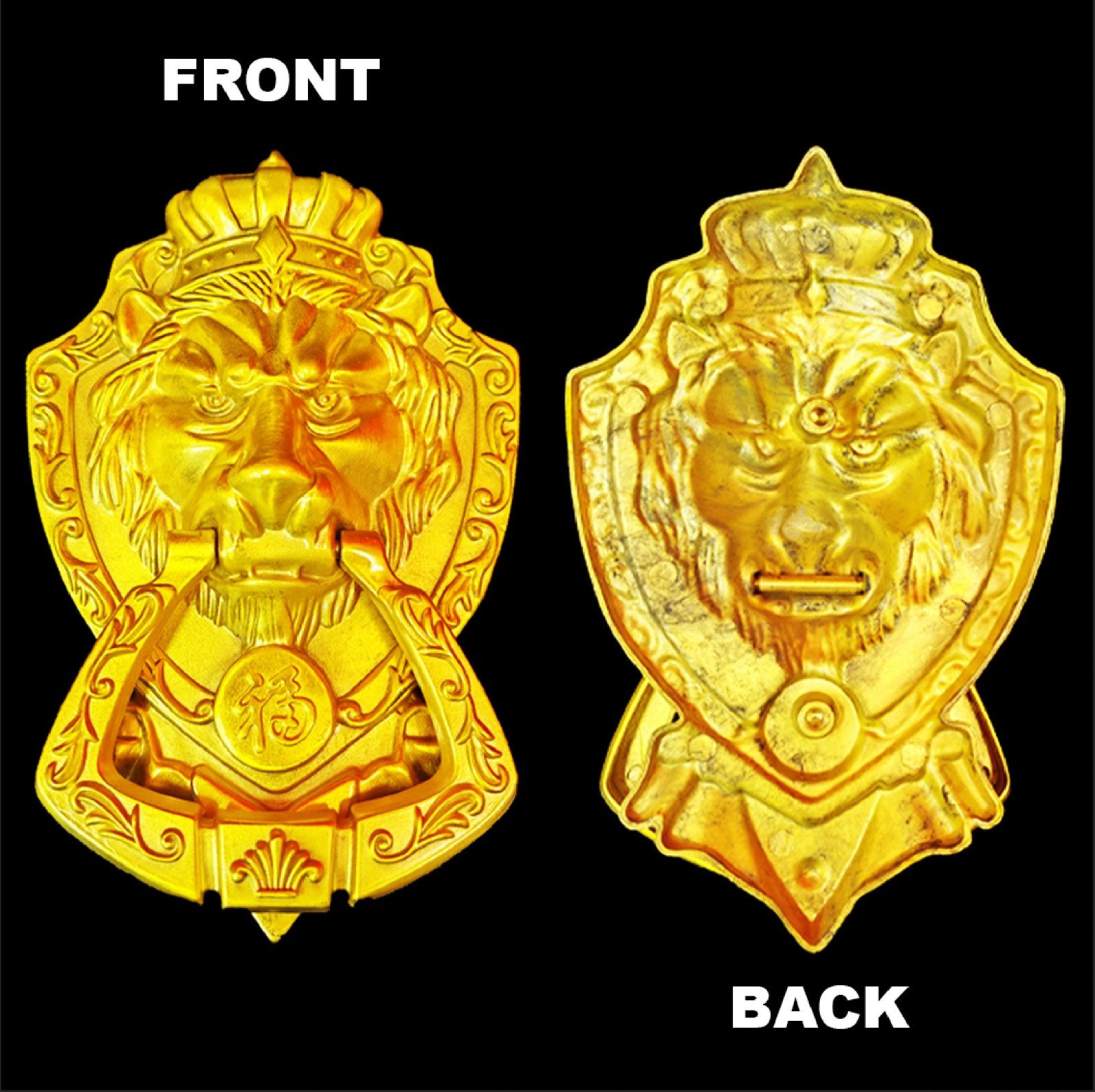 守門驅邪擋煞鎮宅獅頭旺財拉手 ｜LionHead-Door-WealthHolder for home guarding & protection from evil & maleficent