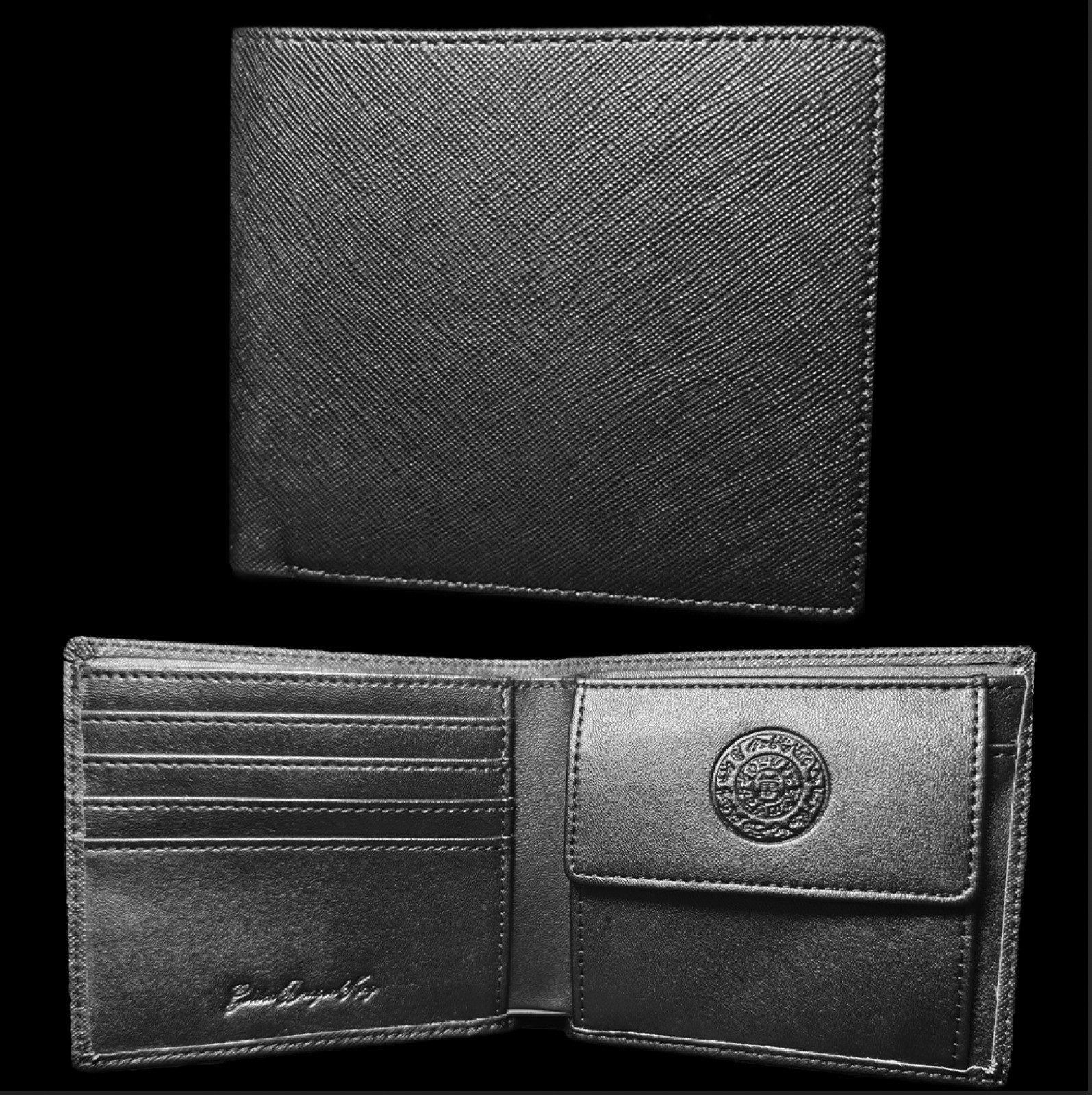 高端高品質豬籠入水豬乸钱包-短钱包+零钱包(1)｜DELUXE & PREMIUM QUALITY WEALTH FLOW IN FEMALE PIGGY WALLET- SHORT WALLET WITH COINS COMPARTMENT (1)