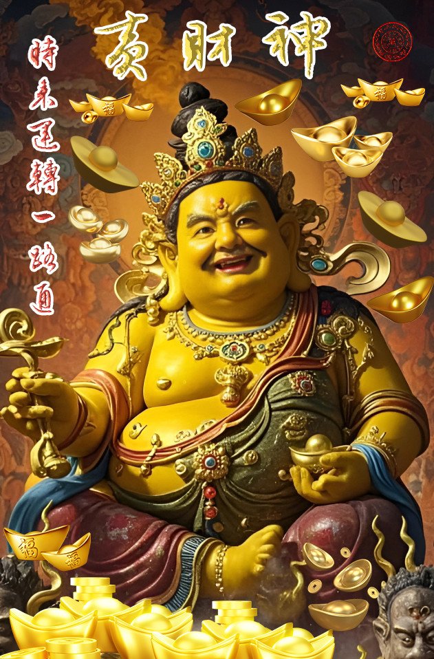 黃財神時來運轉一路通电子符